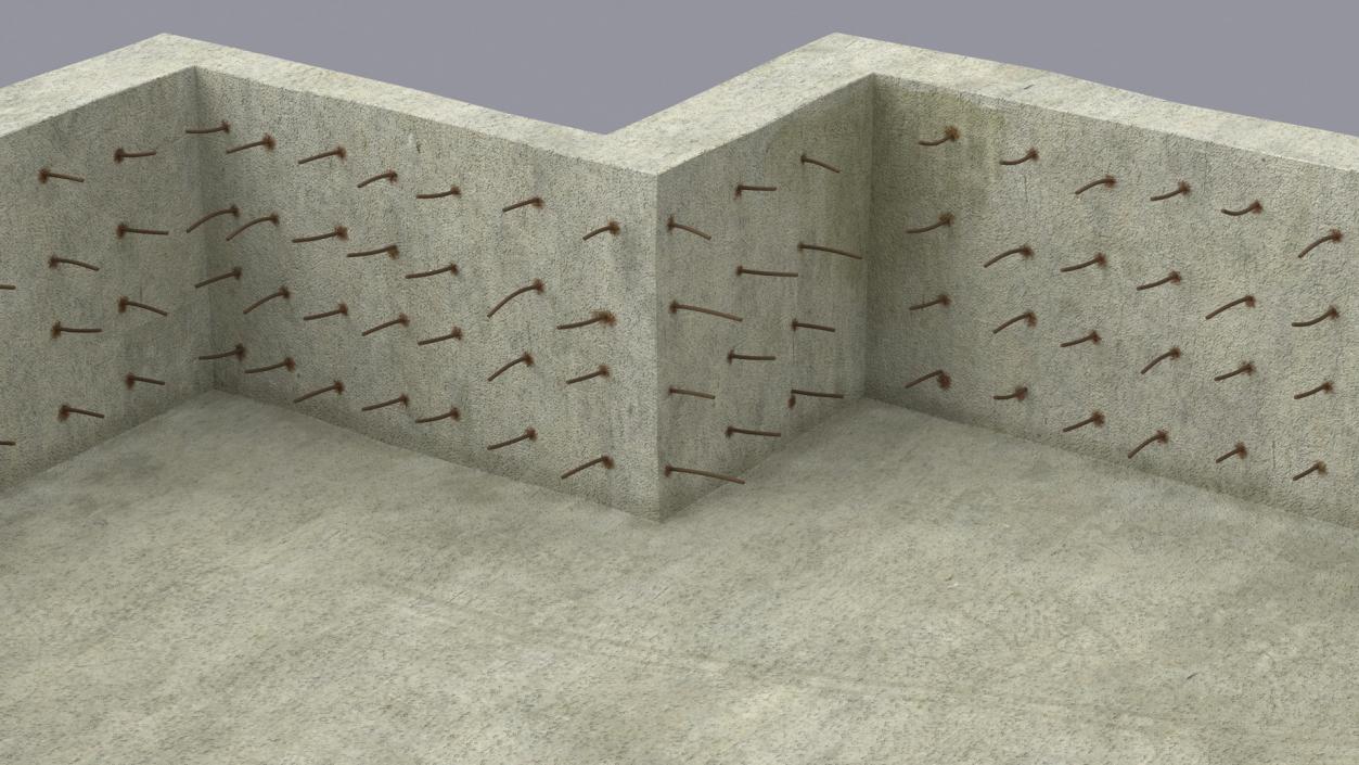 Private Building Foundation 3D