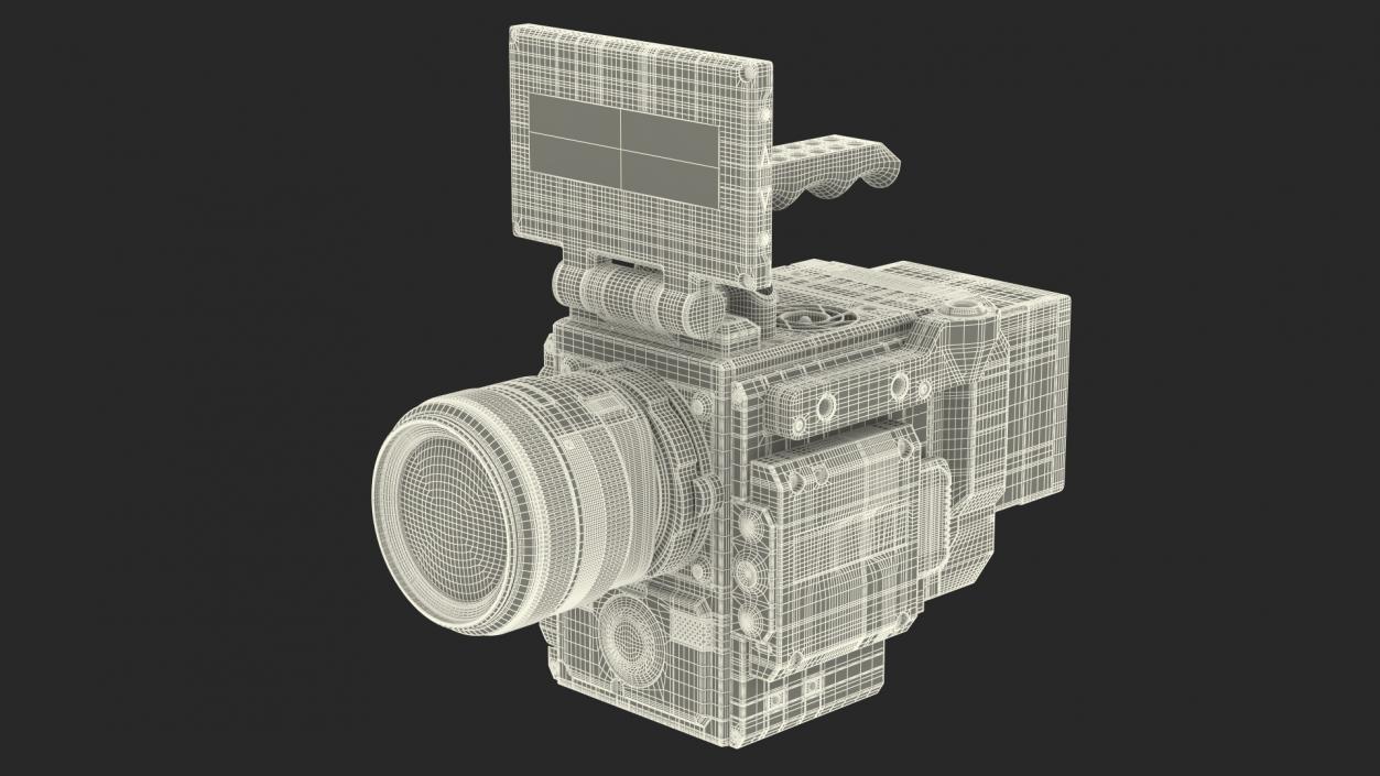 3D model Professional Camcorder Generic