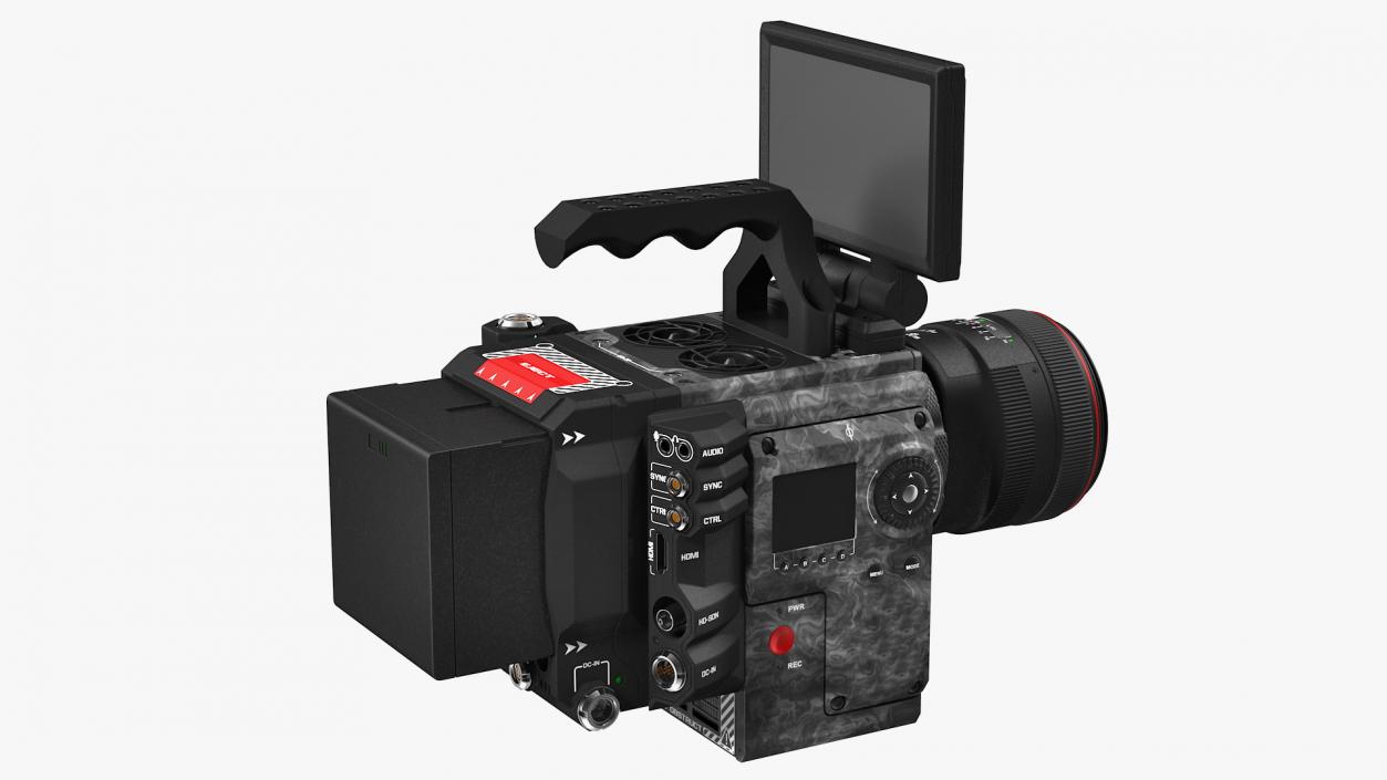 3D model Professional Camcorder Generic