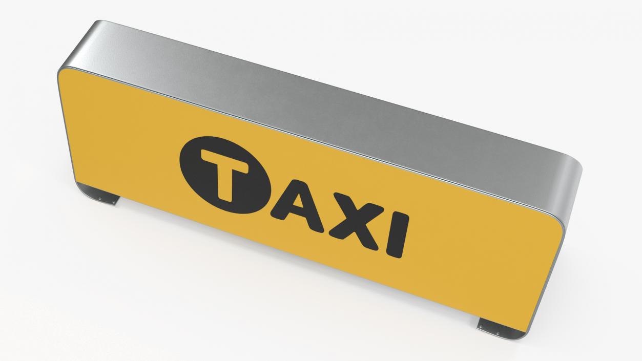 Taxi Sign 3D model