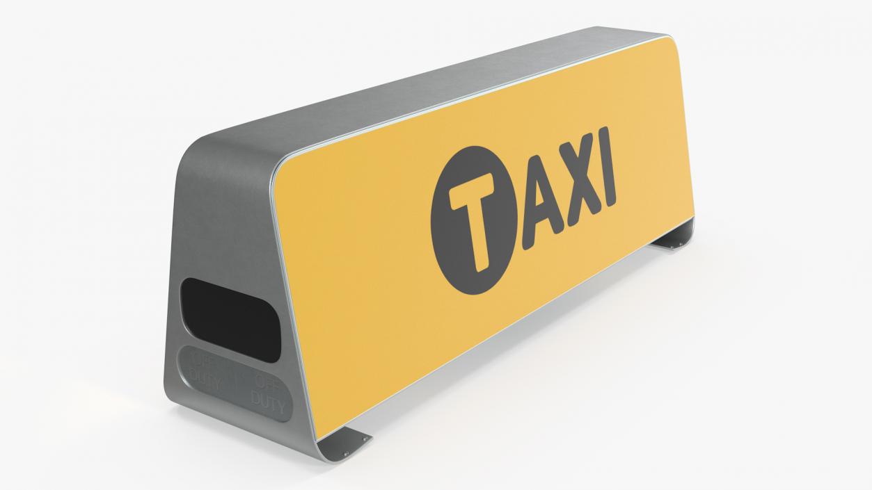 Taxi Sign 3D model