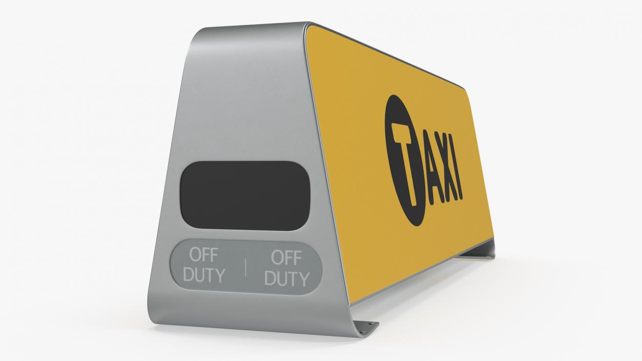 Taxi Sign 3D model