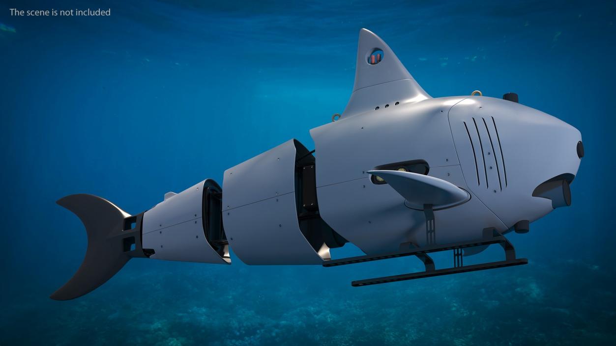 3D model Underwater Robots Collection 5