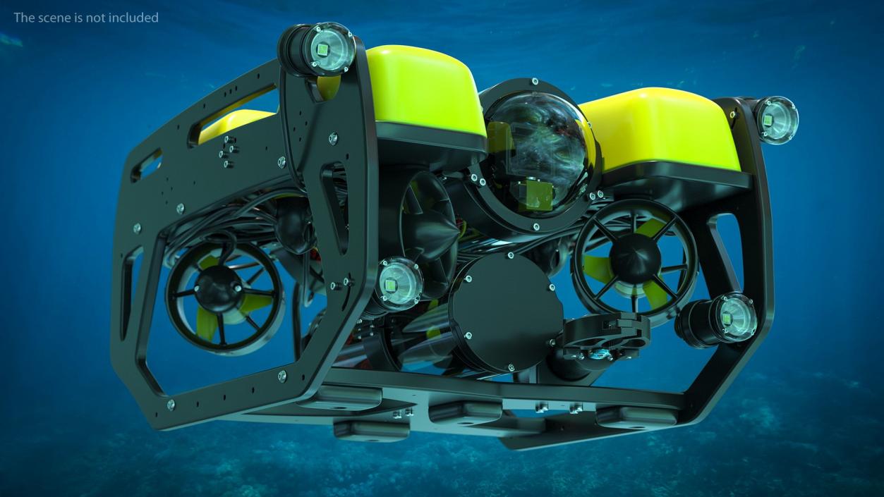 3D model Underwater Robots Collection 5