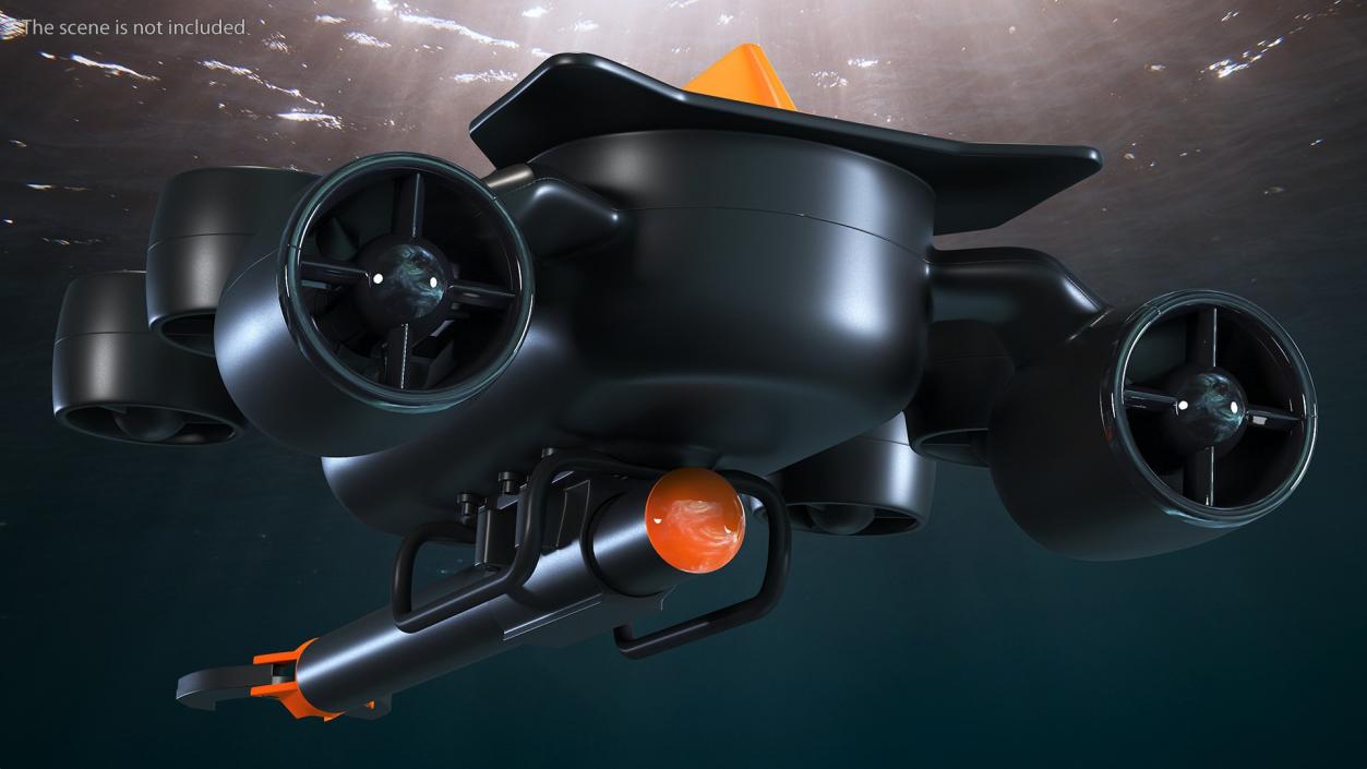 3D model Underwater Robots Collection 5