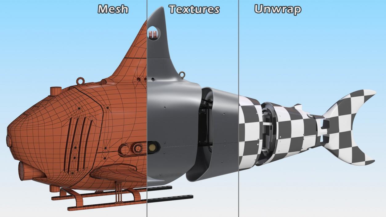 3D model Underwater Robots Collection 5