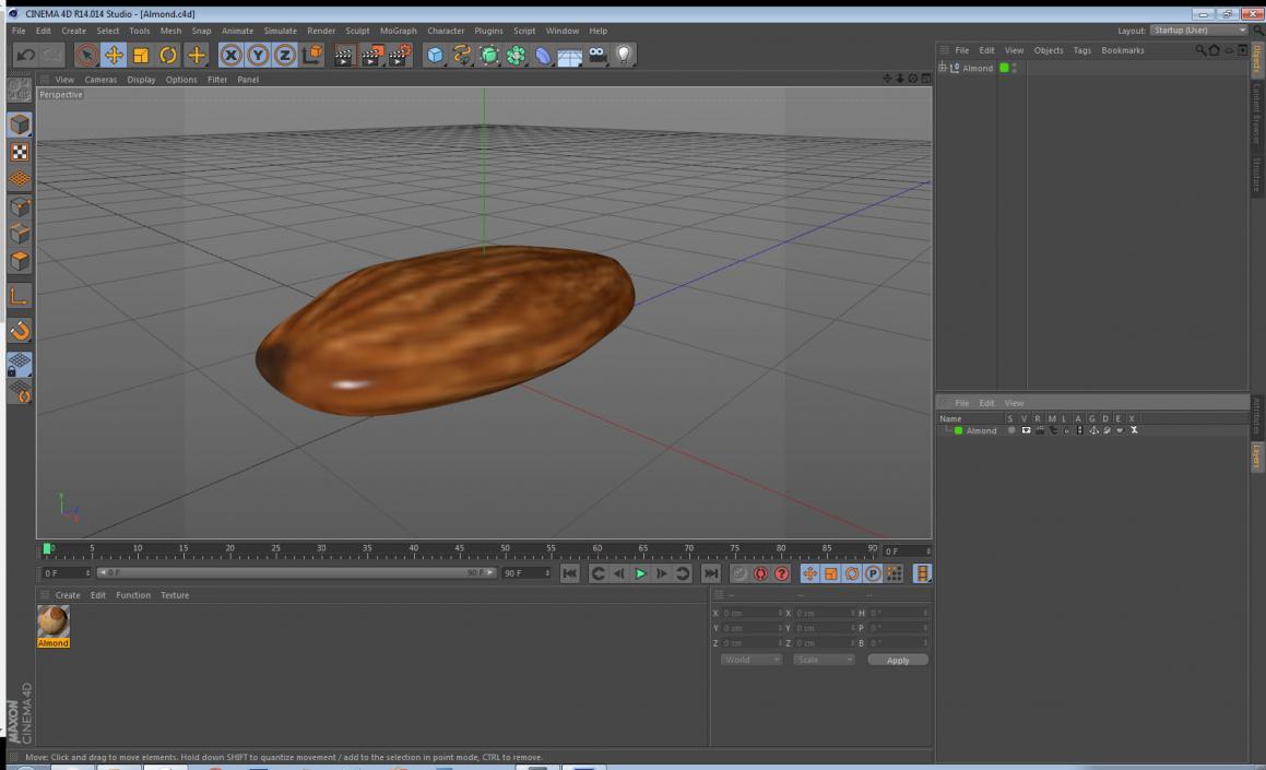 3D model Almond