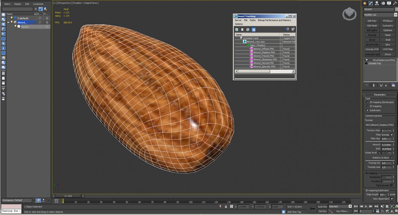 3D model Almond