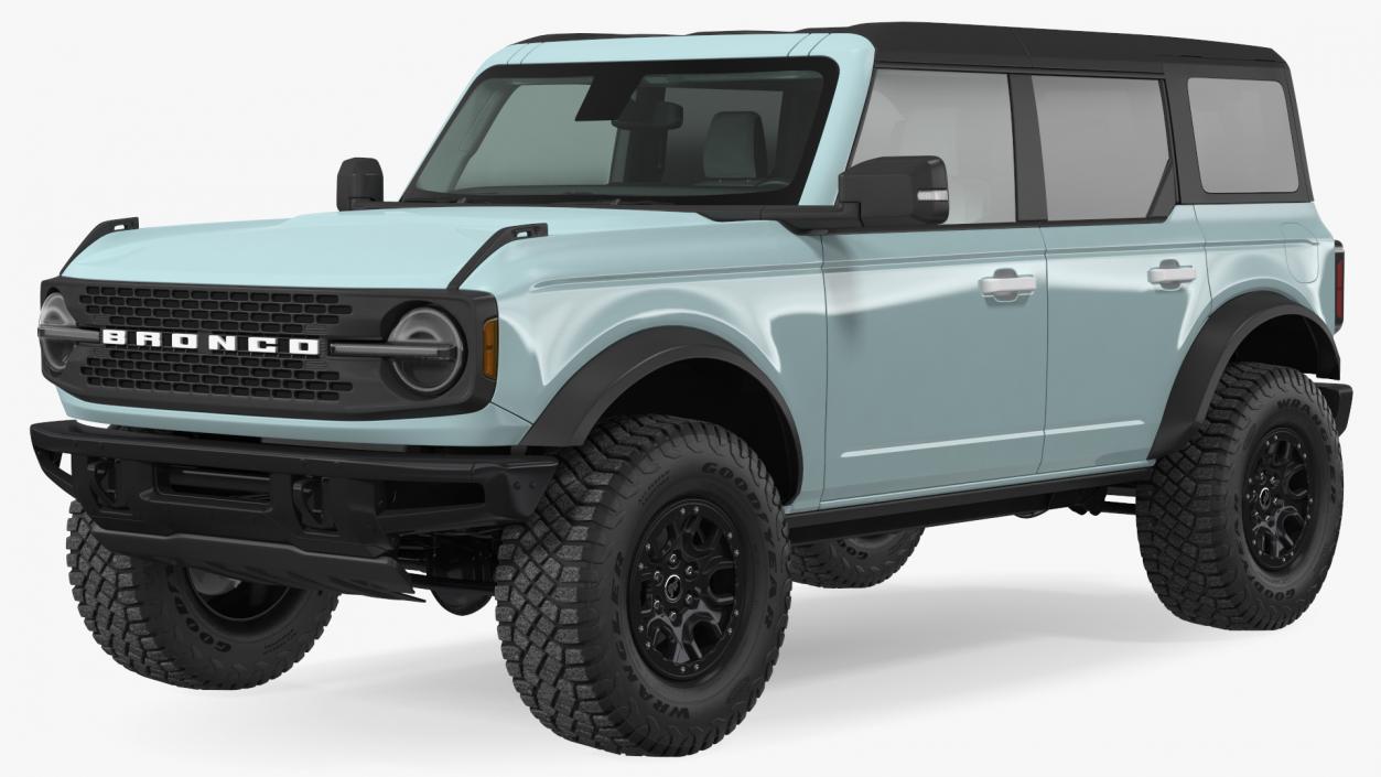 3D model Ford Bronco 2021 Four Door 4x4