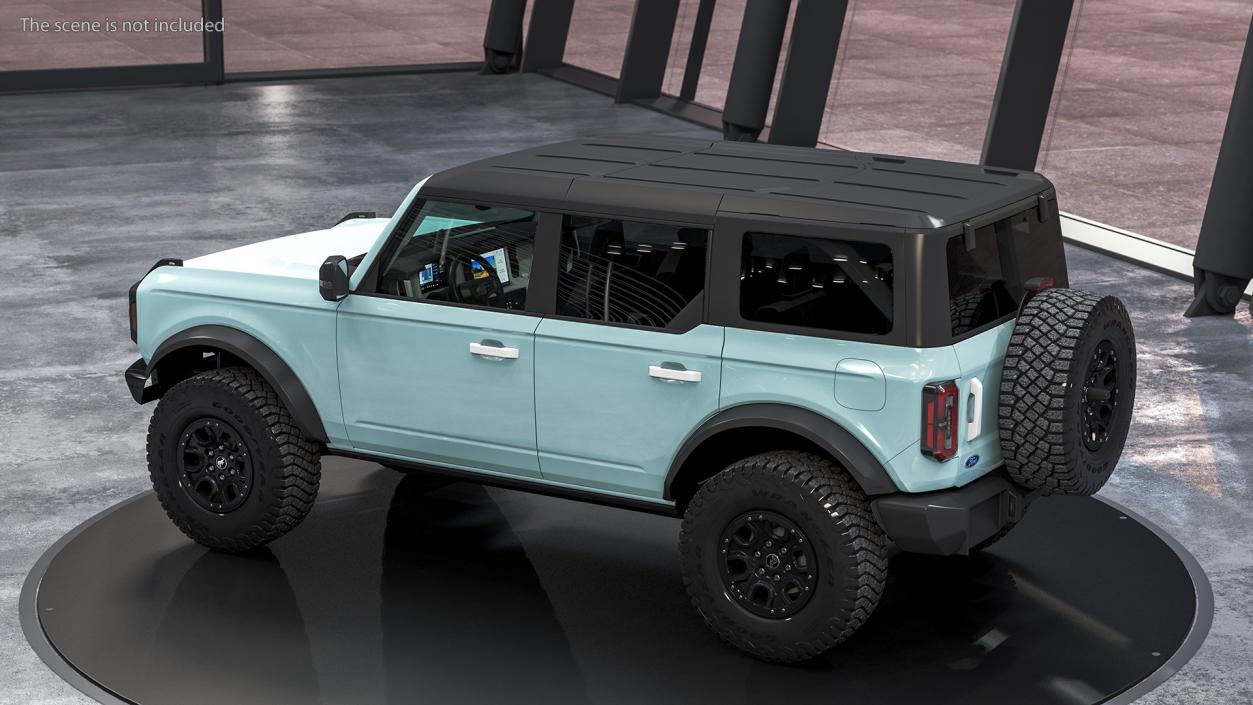 3D model Ford Bronco 2021 Four Door 4x4