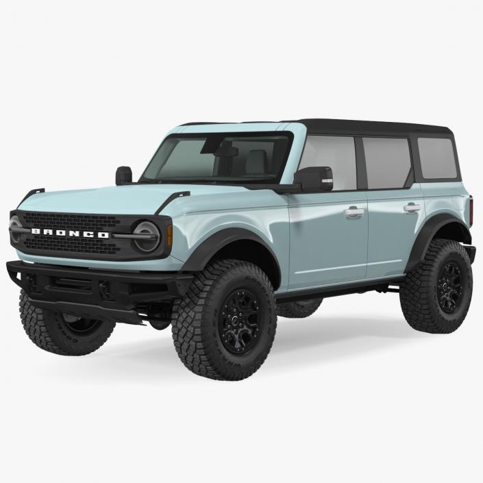 3D model Ford Bronco 2021 Four Door 4x4