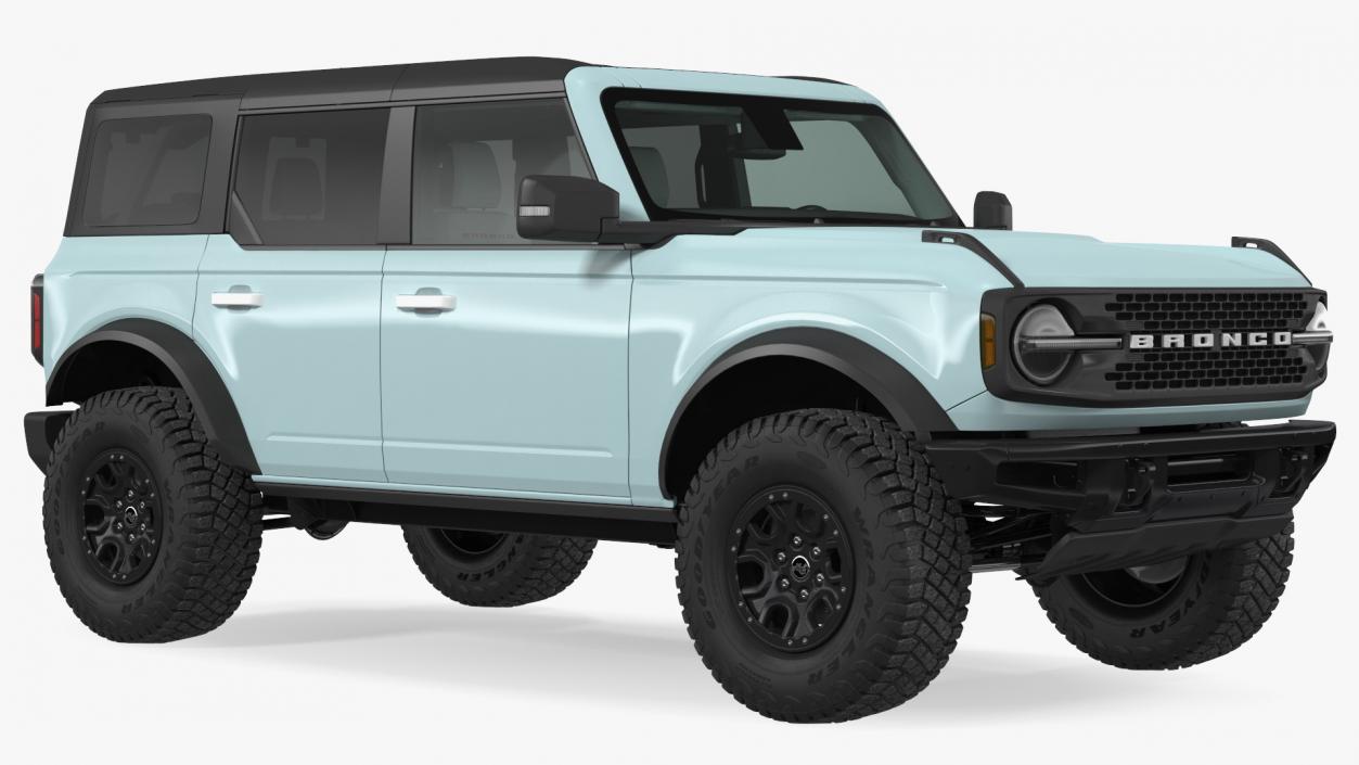 3D model Ford Bronco 2021 Four Door 4x4