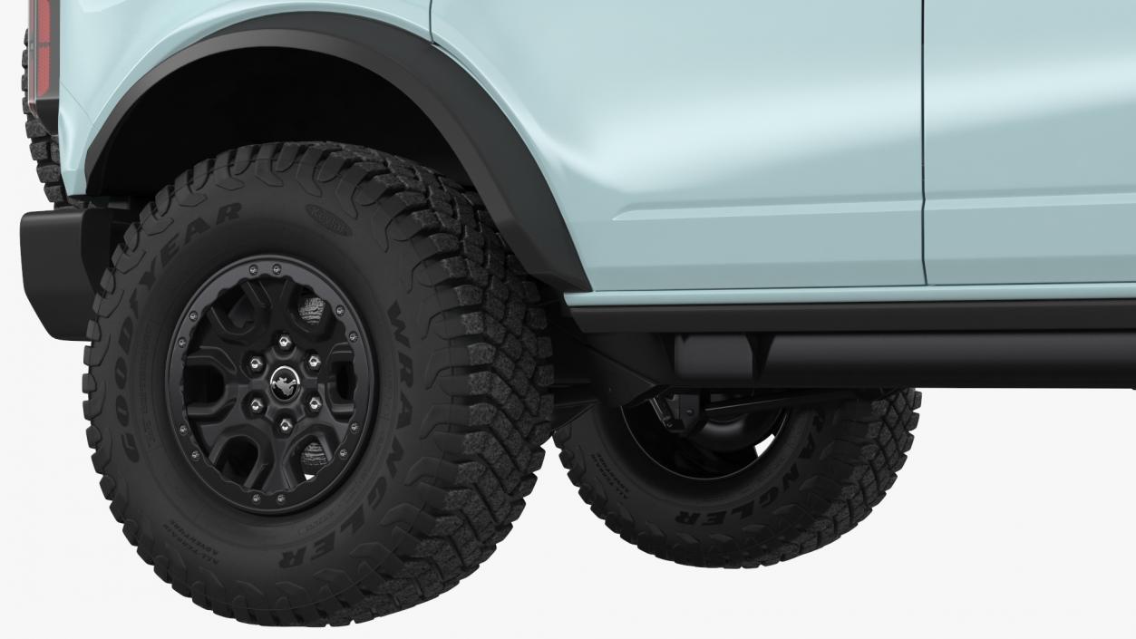 3D model Ford Bronco 2021 Four Door 4x4