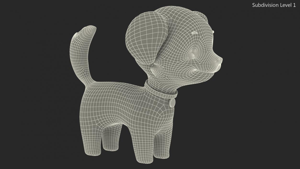 Cartoon Puppy Dog 3D