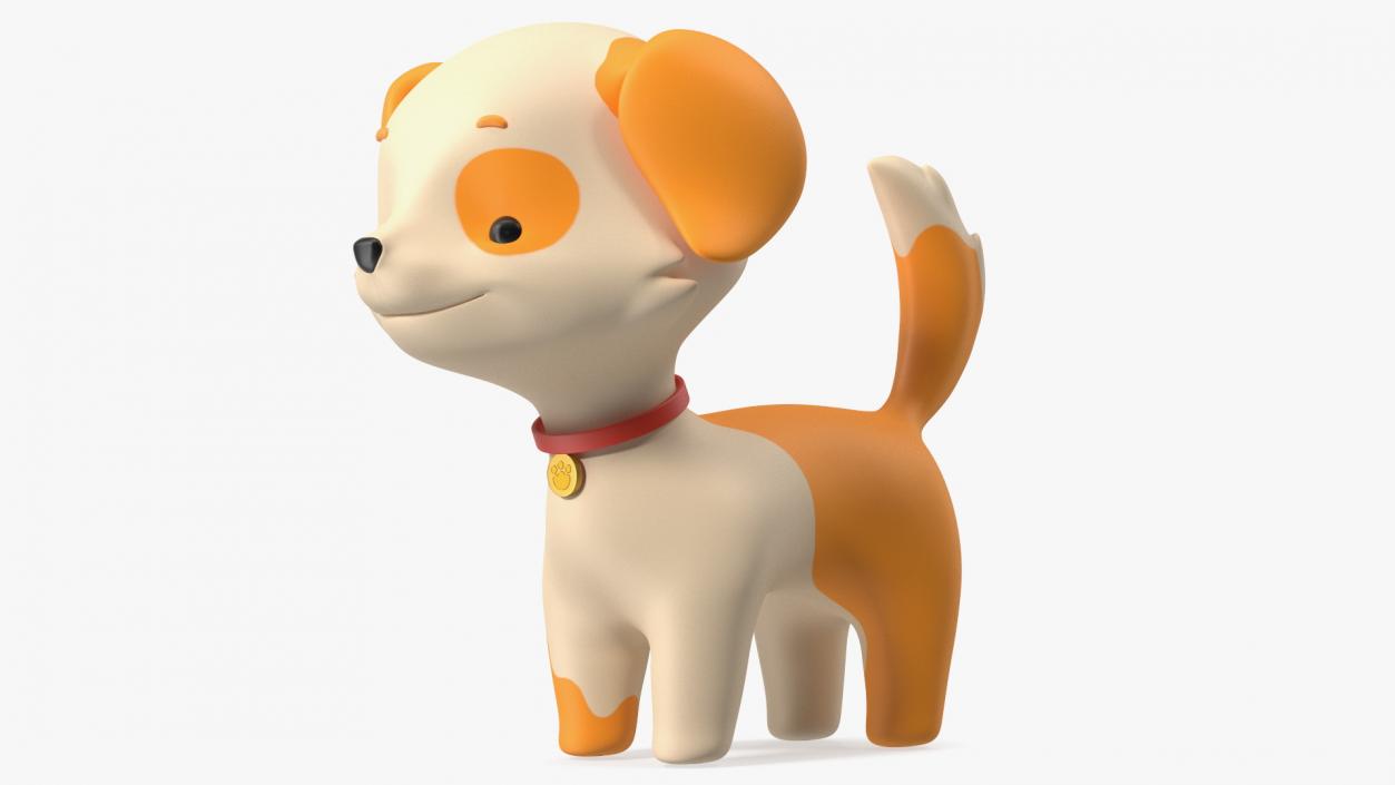 Cartoon Puppy Dog 3D