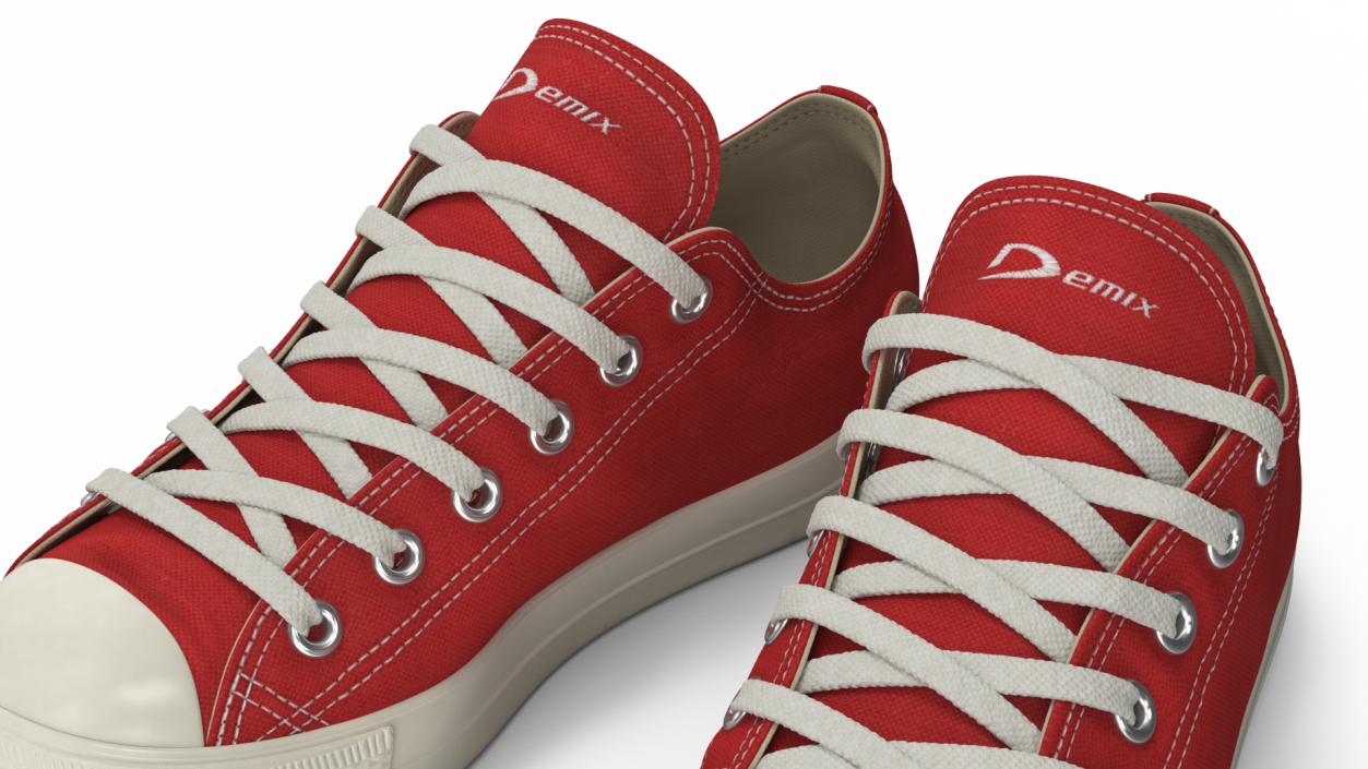 3D model Casual Classic Canvas Sneakers