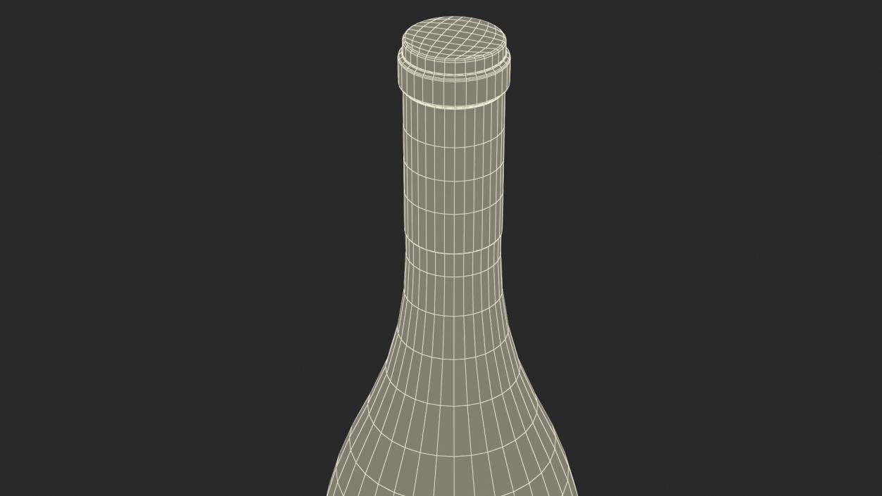 3D model Cosmic Pares Balta Wine Bottle