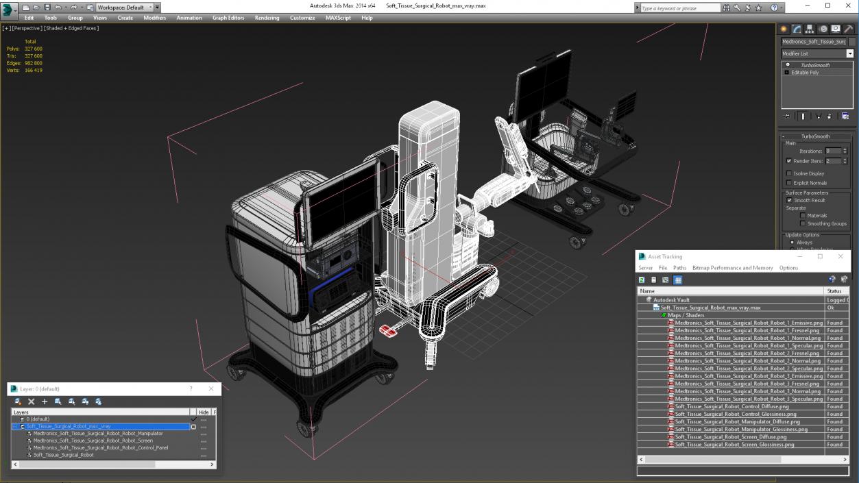 3D Soft Tissue Surgical Robot