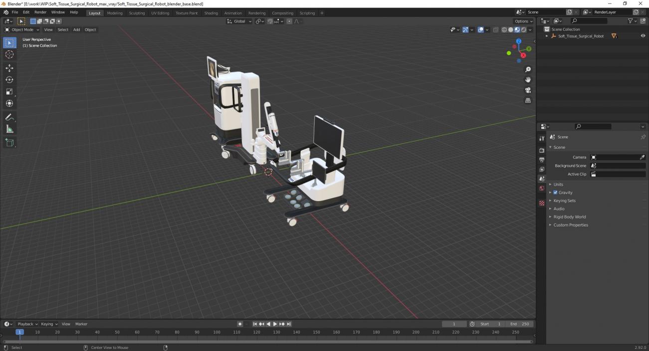 3D Soft Tissue Surgical Robot