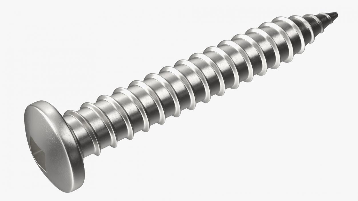 Sheet Metal Screw 2 3D model