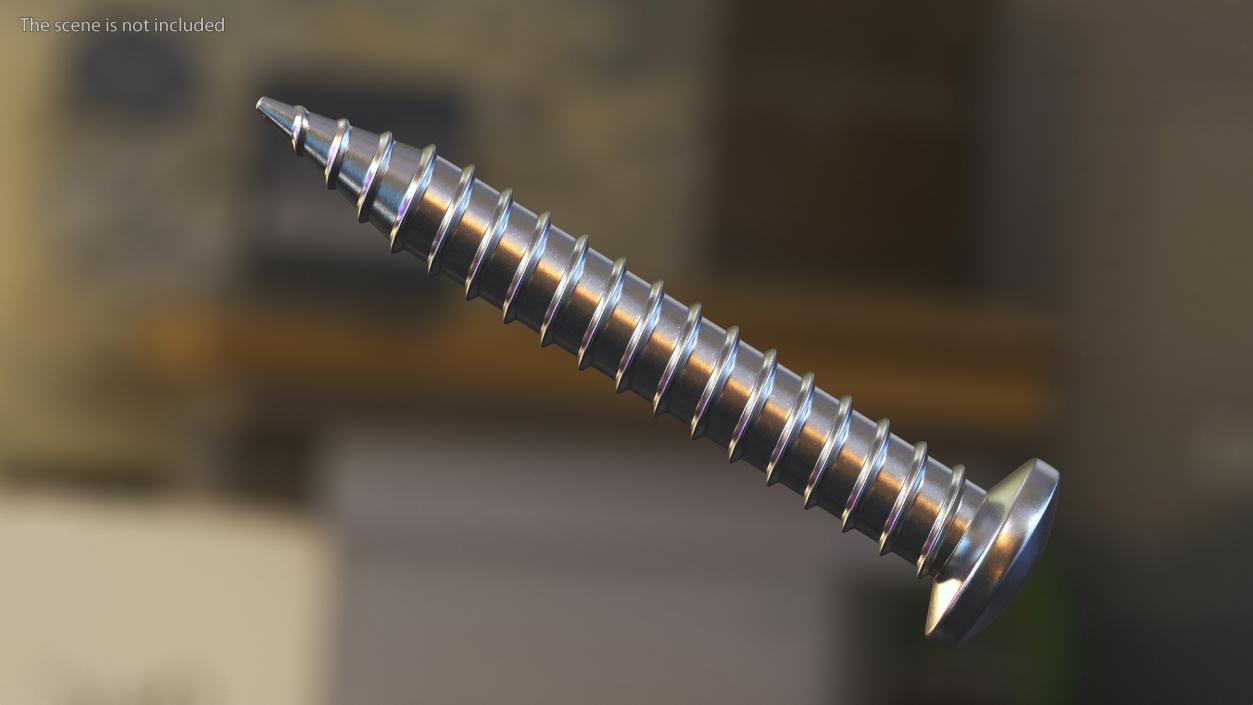 Sheet Metal Screw 2 3D model