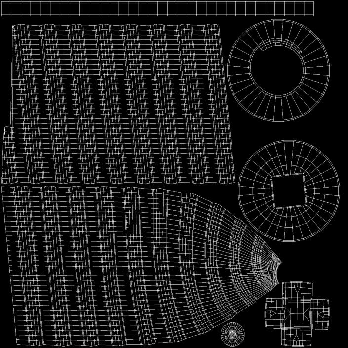 Sheet Metal Screw 2 3D model