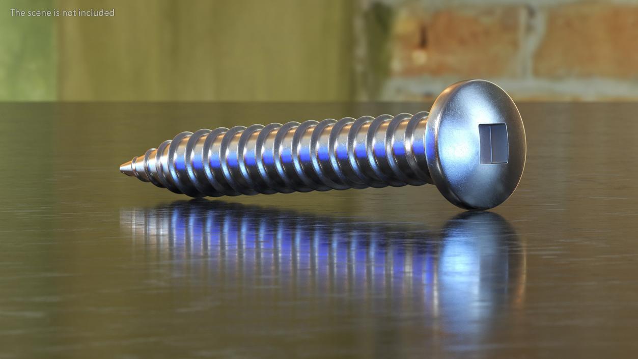 Sheet Metal Screw 2 3D model