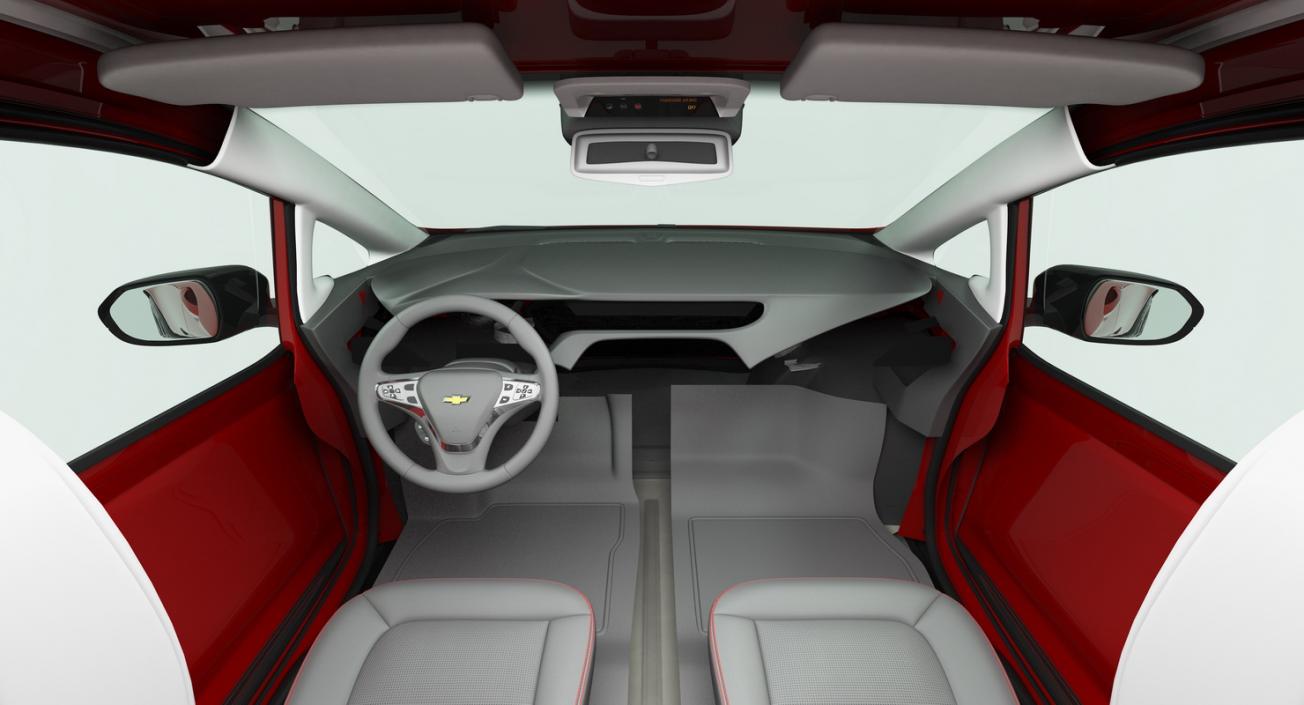 3D Chevrolet Bolt EV 2018 Simple Interior model