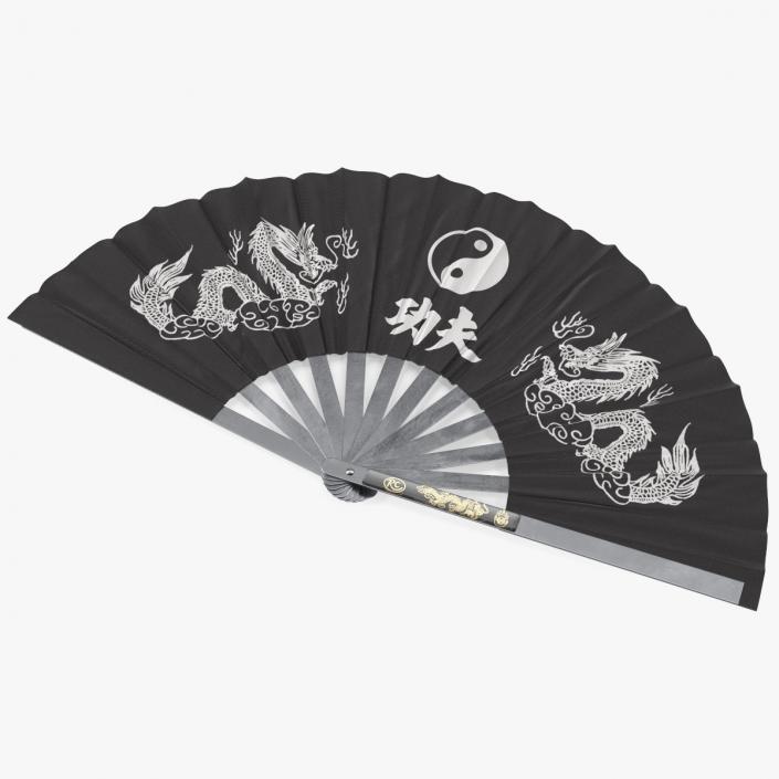 3D Kung Fu Fan