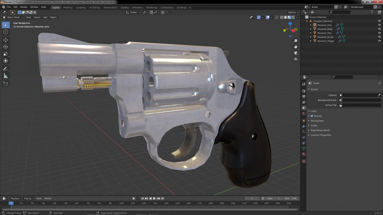 3D Compact Revolver