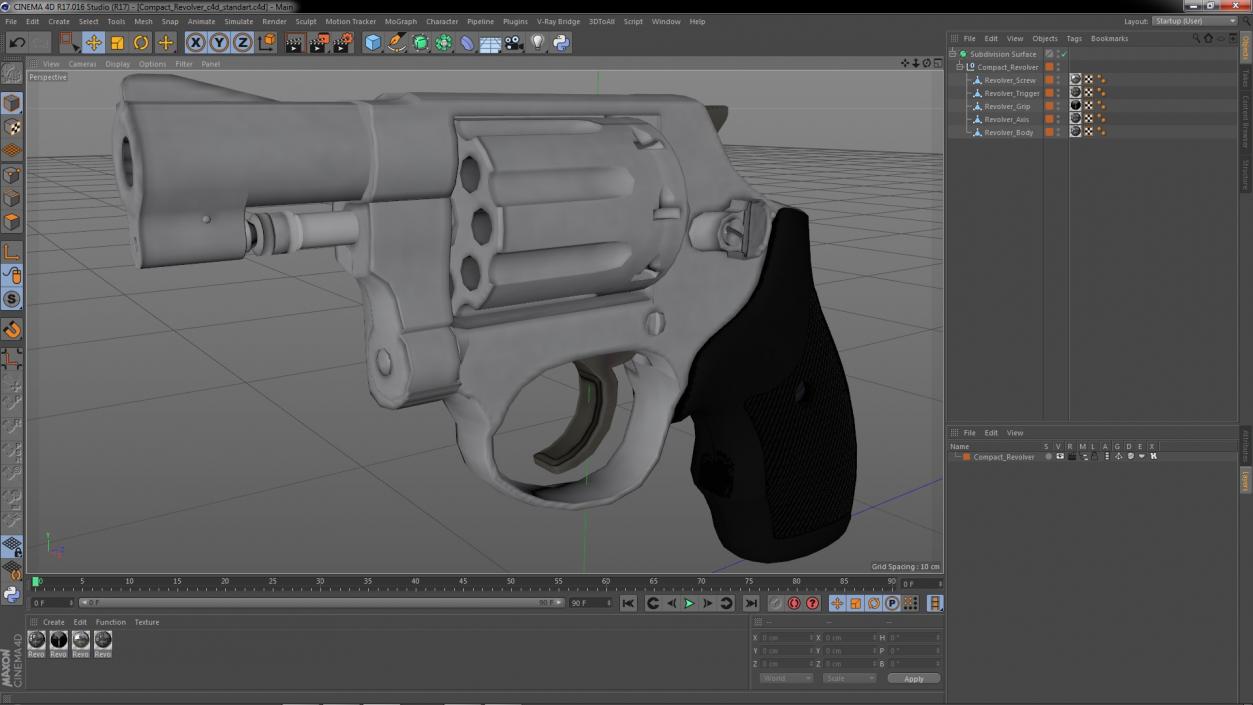 3D Compact Revolver