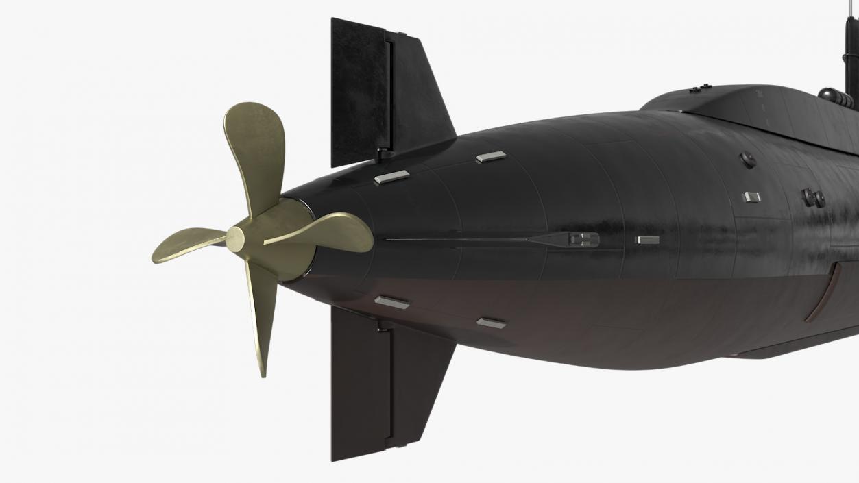 Iranian Fateh Semi Heavy Submarine 3D model