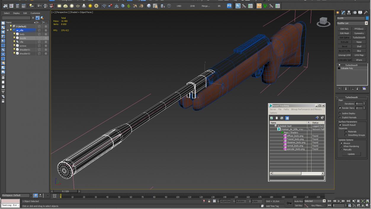 Crosman Air Rifle 3D