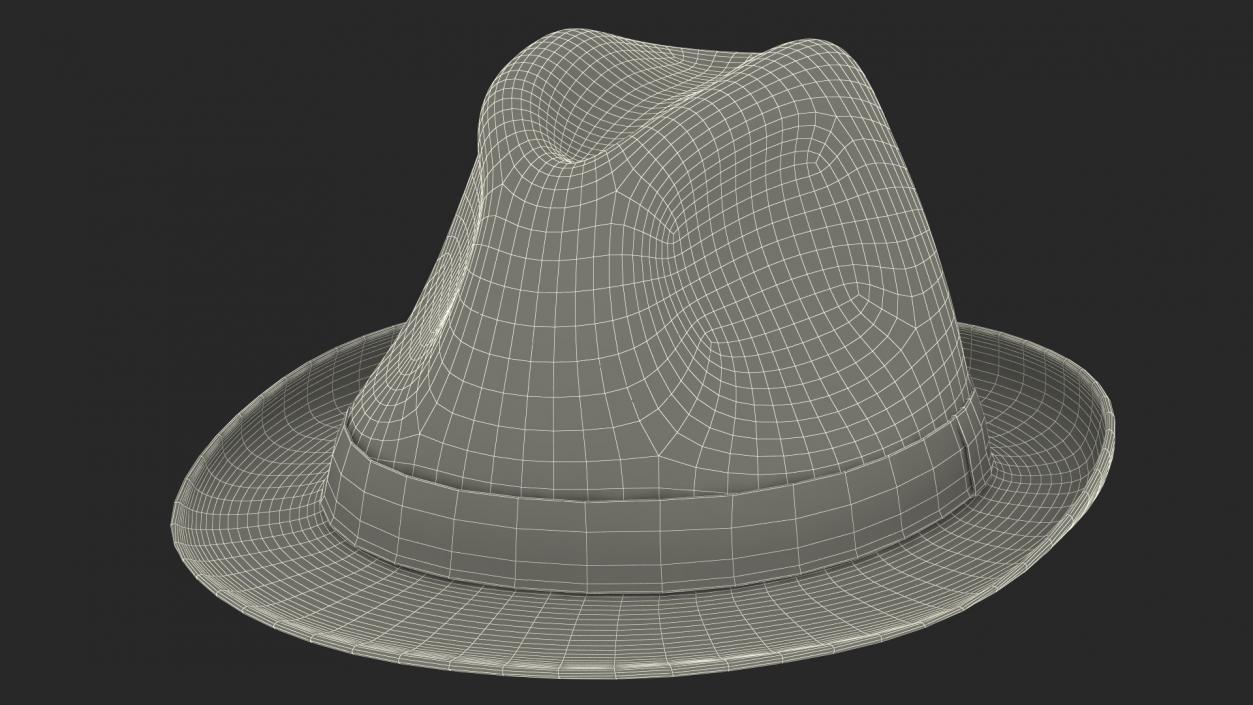 Brown Fedora 3D