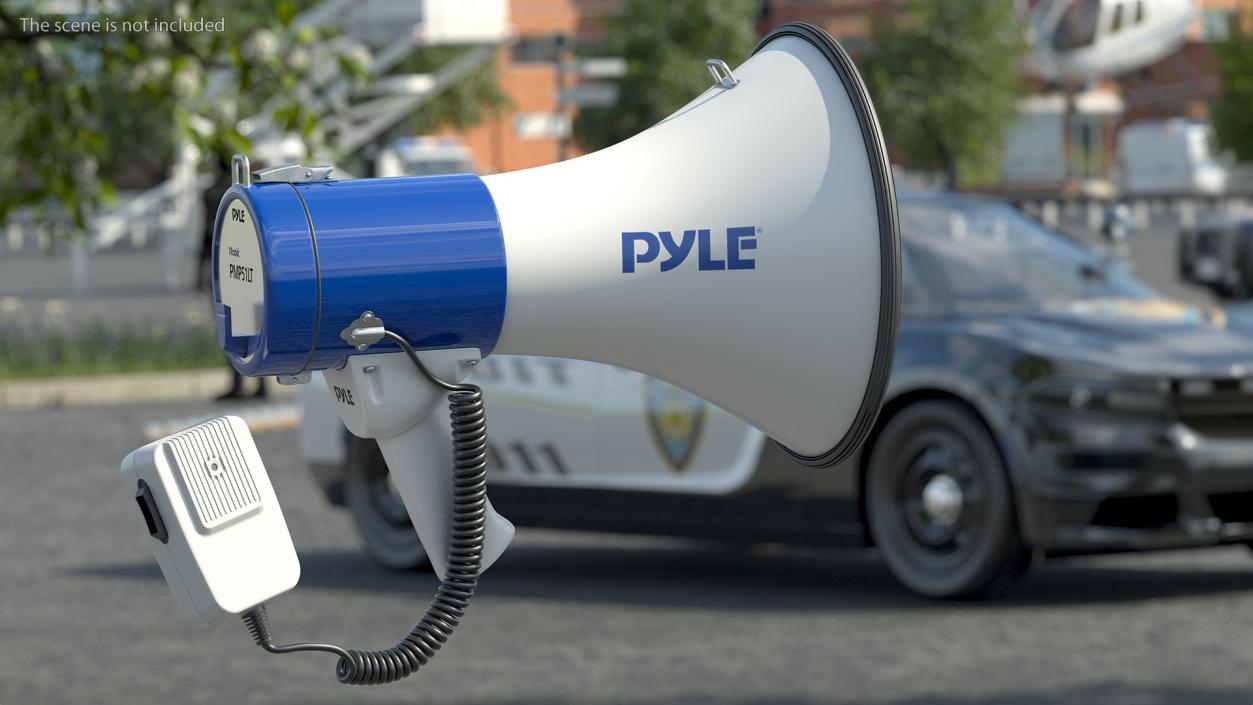 3D model Pyle PMP51LT Megaphone Speaker