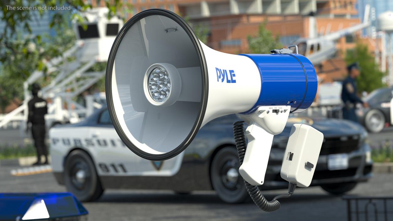 3D model Pyle PMP51LT Megaphone Speaker