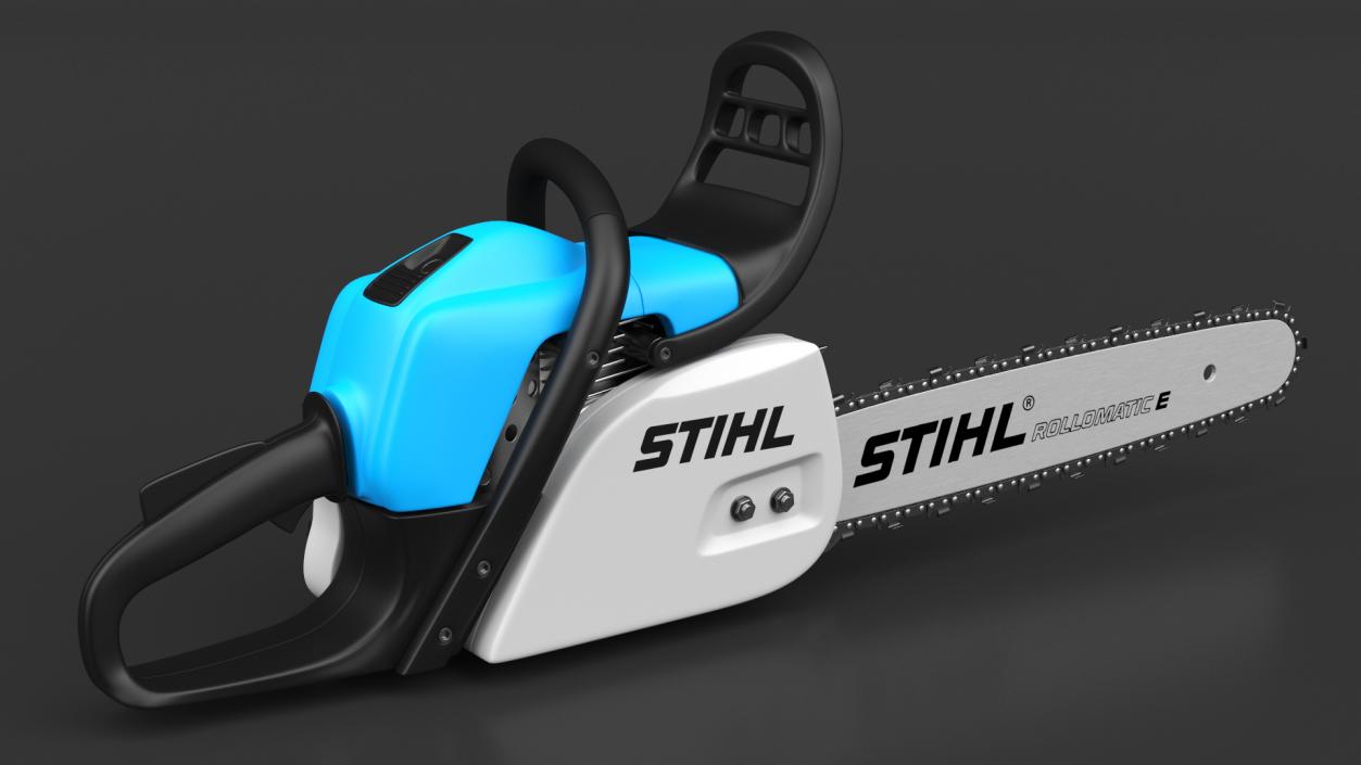 3D Stihl Rear Handle Chainsaw