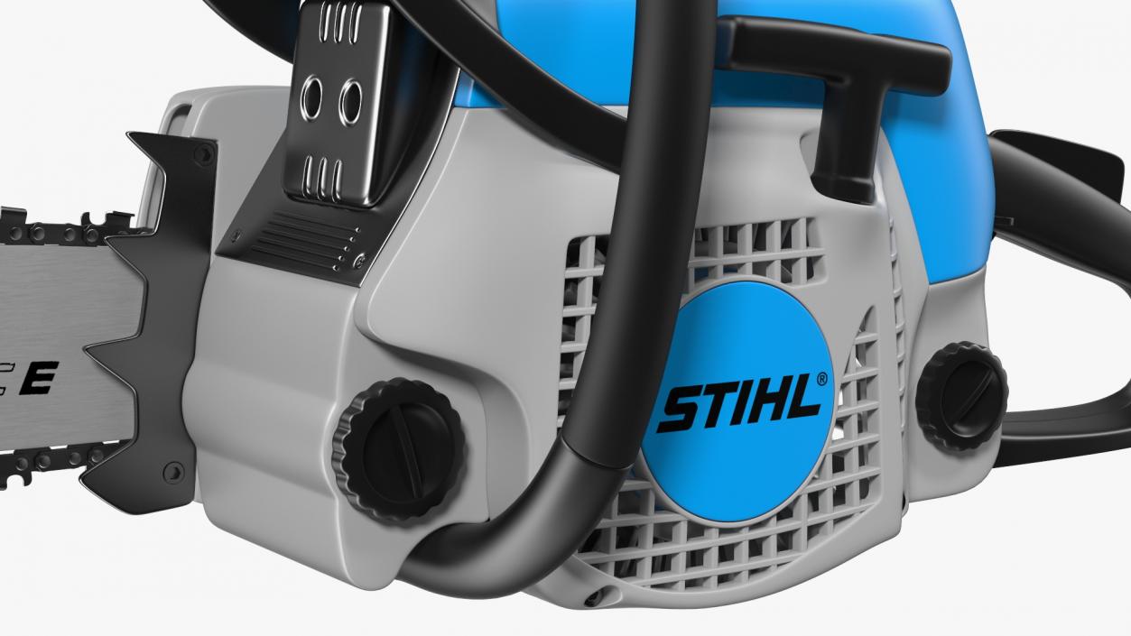 3D Stihl Rear Handle Chainsaw