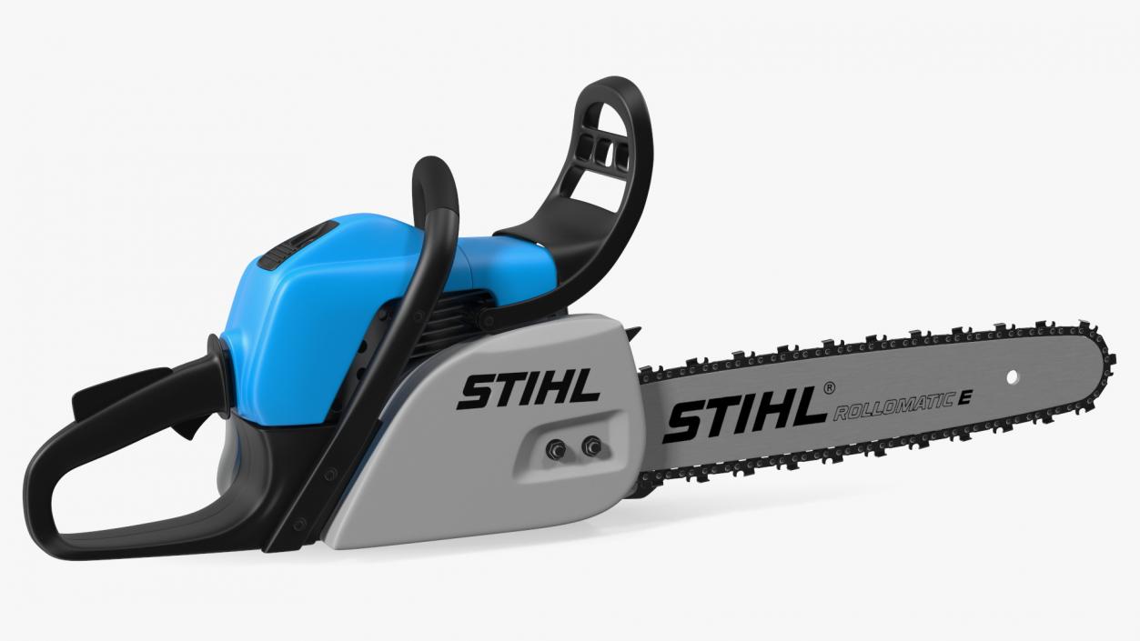 3D Stihl Rear Handle Chainsaw