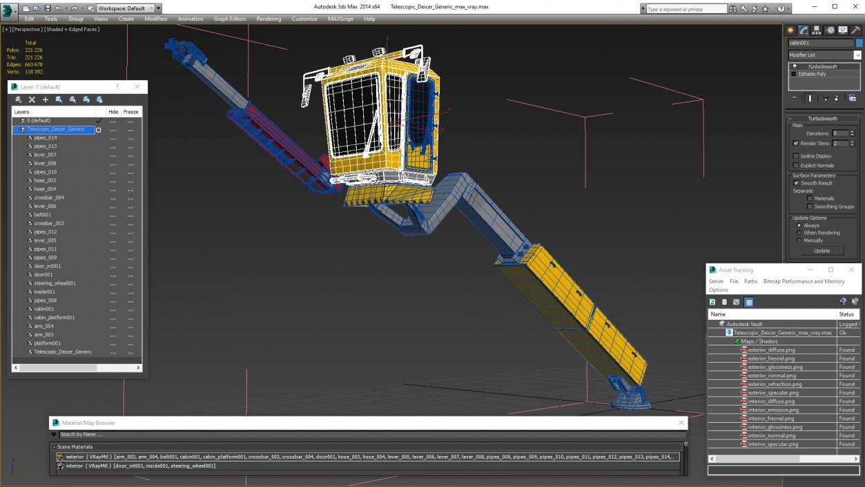 3D model Telescopic Deicer Generic