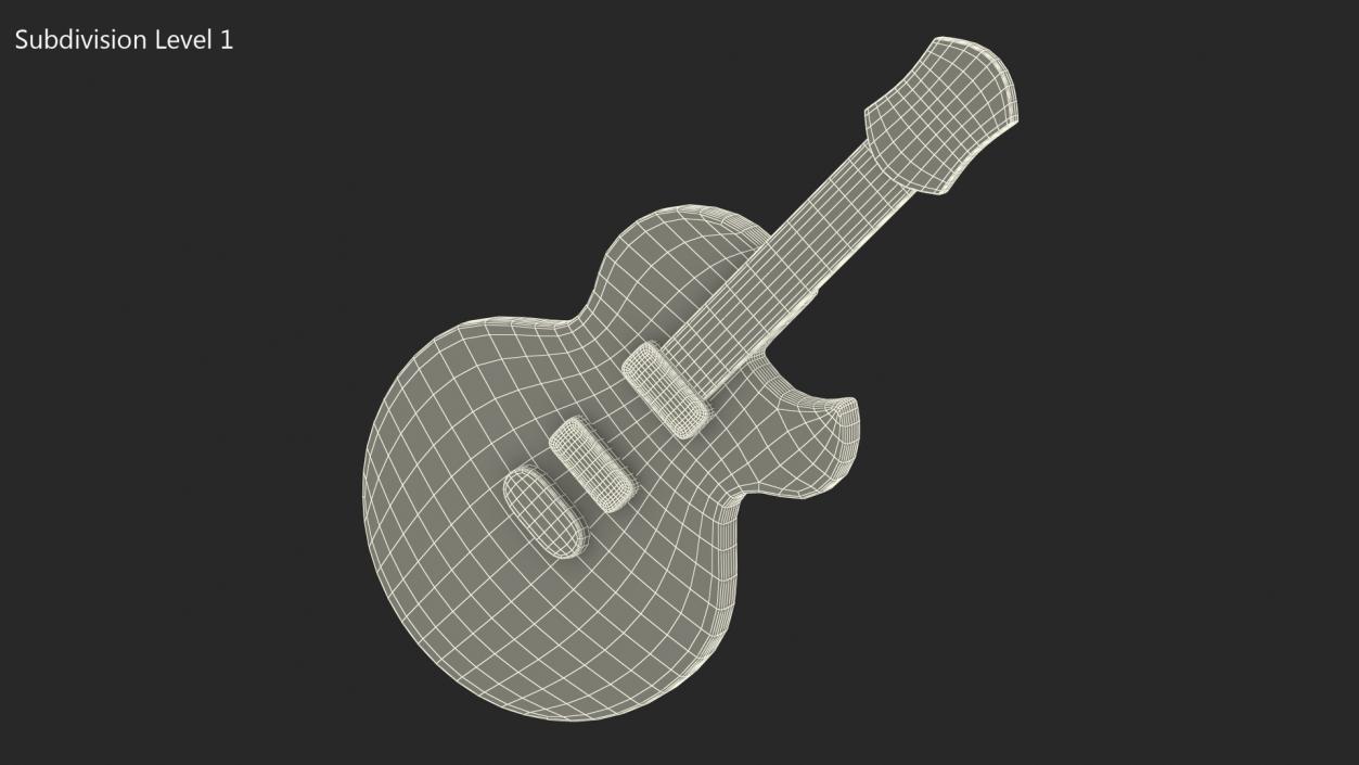 Guitar Emoji 3D