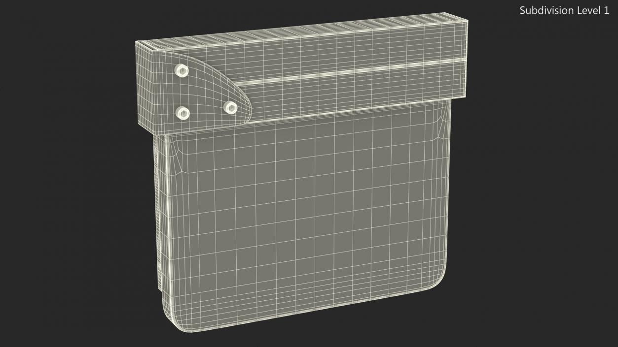 3D Open Digital Movie Clapboard model