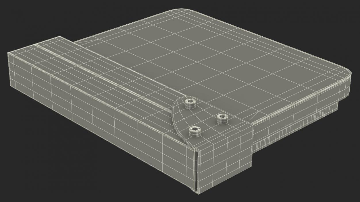 3D Open Digital Movie Clapboard model