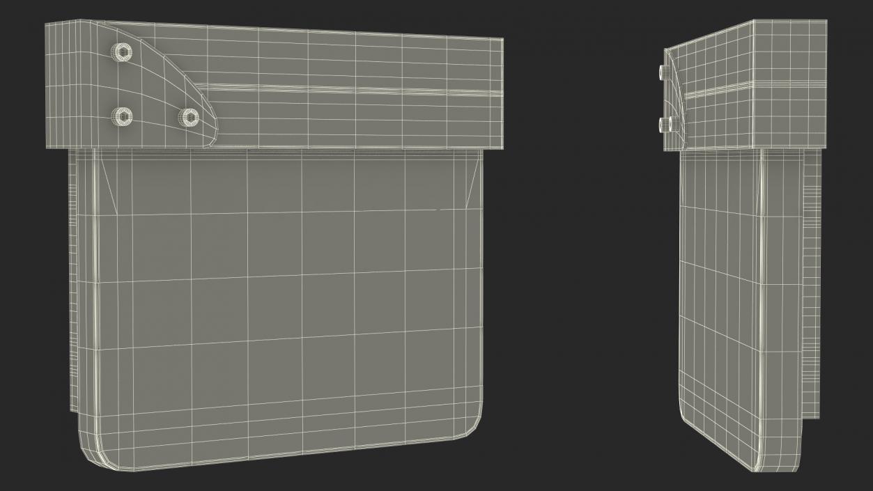 3D Open Digital Movie Clapboard model