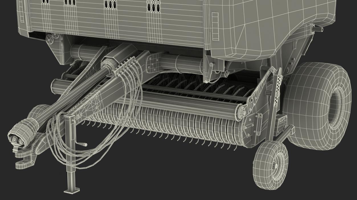 3D New Holland Roll Belt 460 Dirty