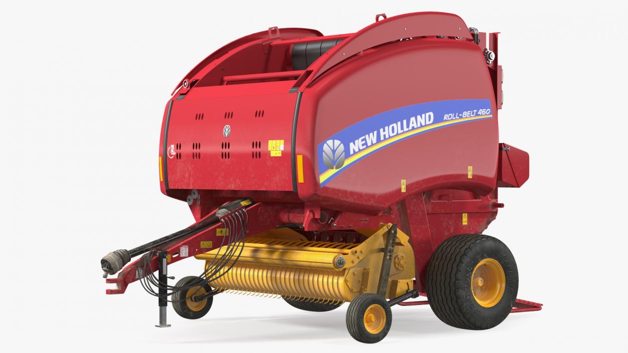 3D New Holland Roll Belt 460 Dirty