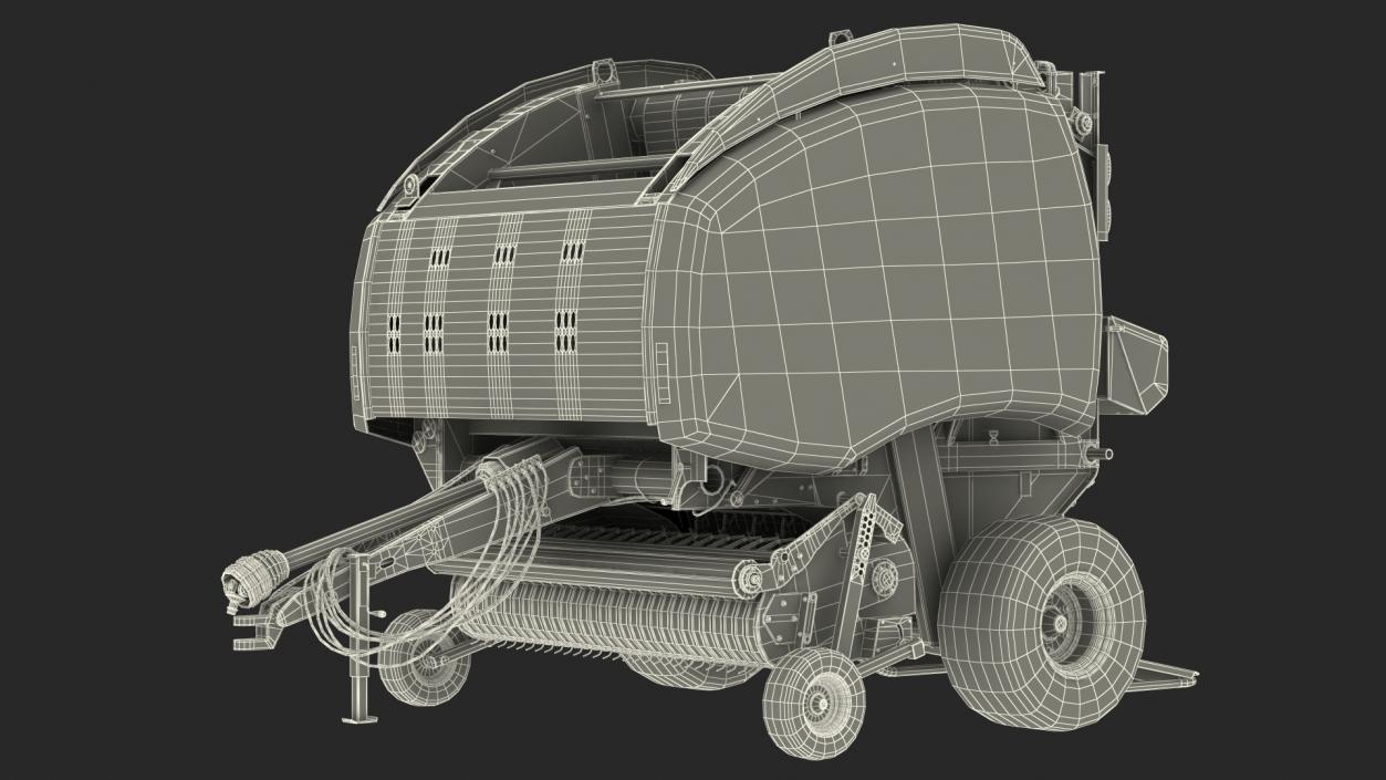 3D New Holland Roll Belt 460 Dirty