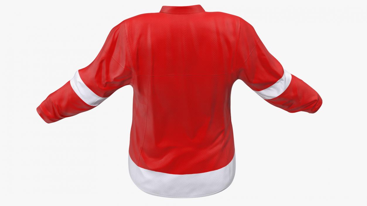 Hockey Jersey Red 3D