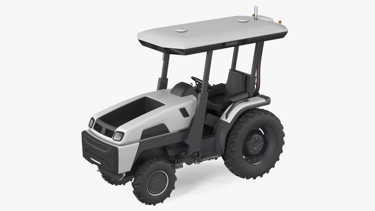 Autonomous Electric Tractor 3D