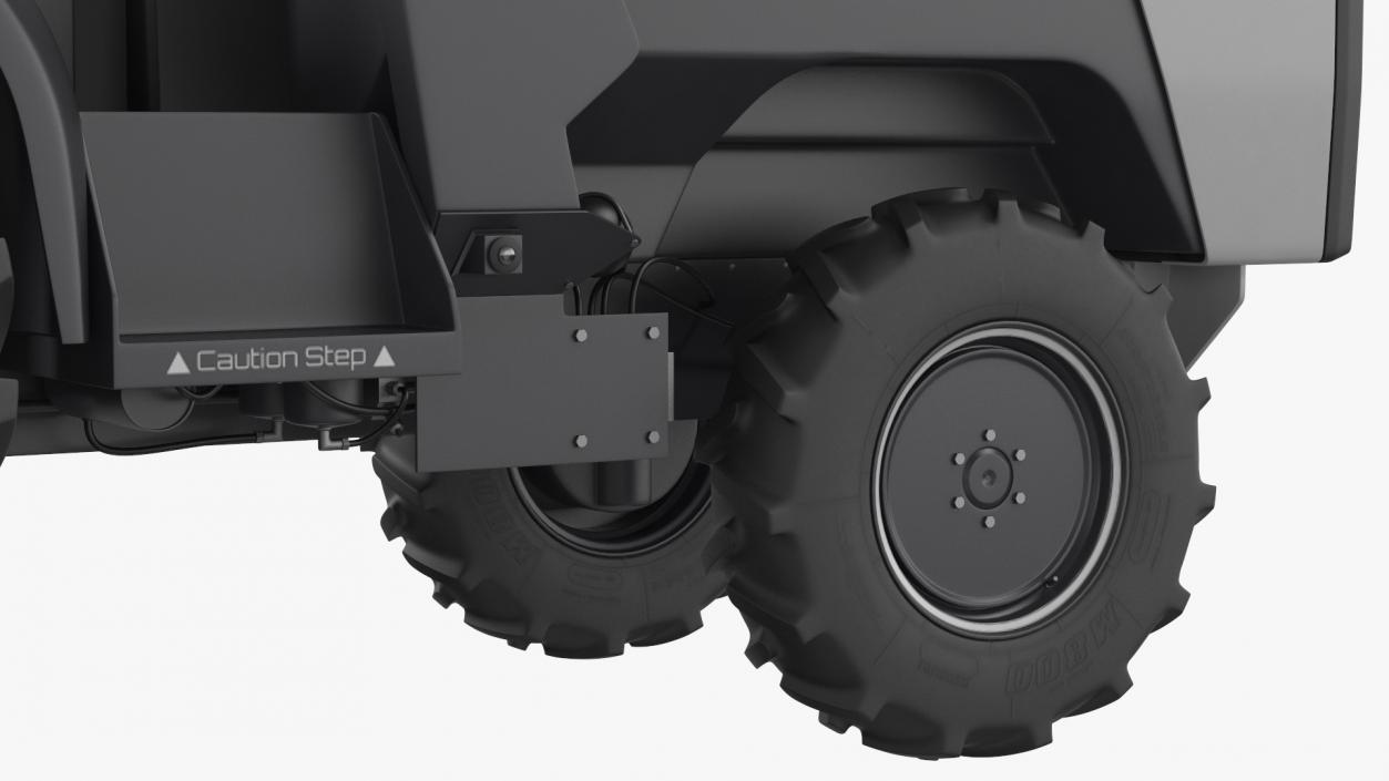 Autonomous Electric Tractor 3D